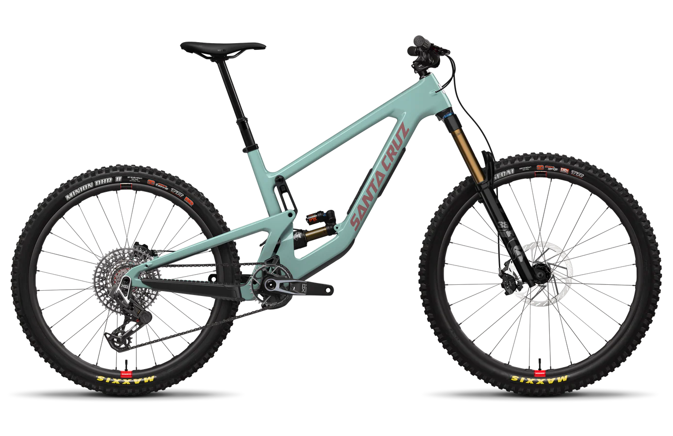 Santa Cruz Nomad CC MX - X0 AXS Reserve - Gloss Light Teal - 2025