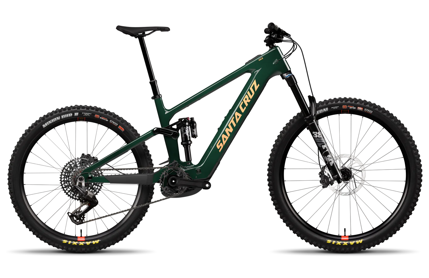 Santa Cruz Vala Carbon MX - 90 Kit - Gloss Day Green - 2026 Santa Cruz Vala Carbon MX - 90 Kit - Gloss Day Green - 2026