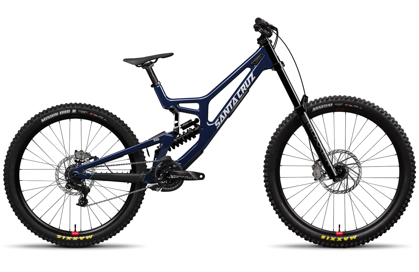 Santa Cruz V10 CC MX - DH S-Kit - Gloss Liquid Blue - 2027