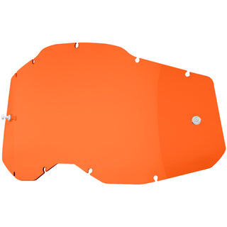 100% Racecraft 2/Accuri 2/Strata 2 Replacement Lens - Orange