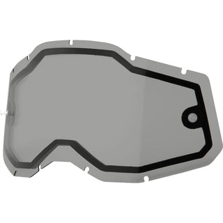 100% Racecraft 2/Accuri 2/Strata 2 Dual Replacement Lens - Smoke