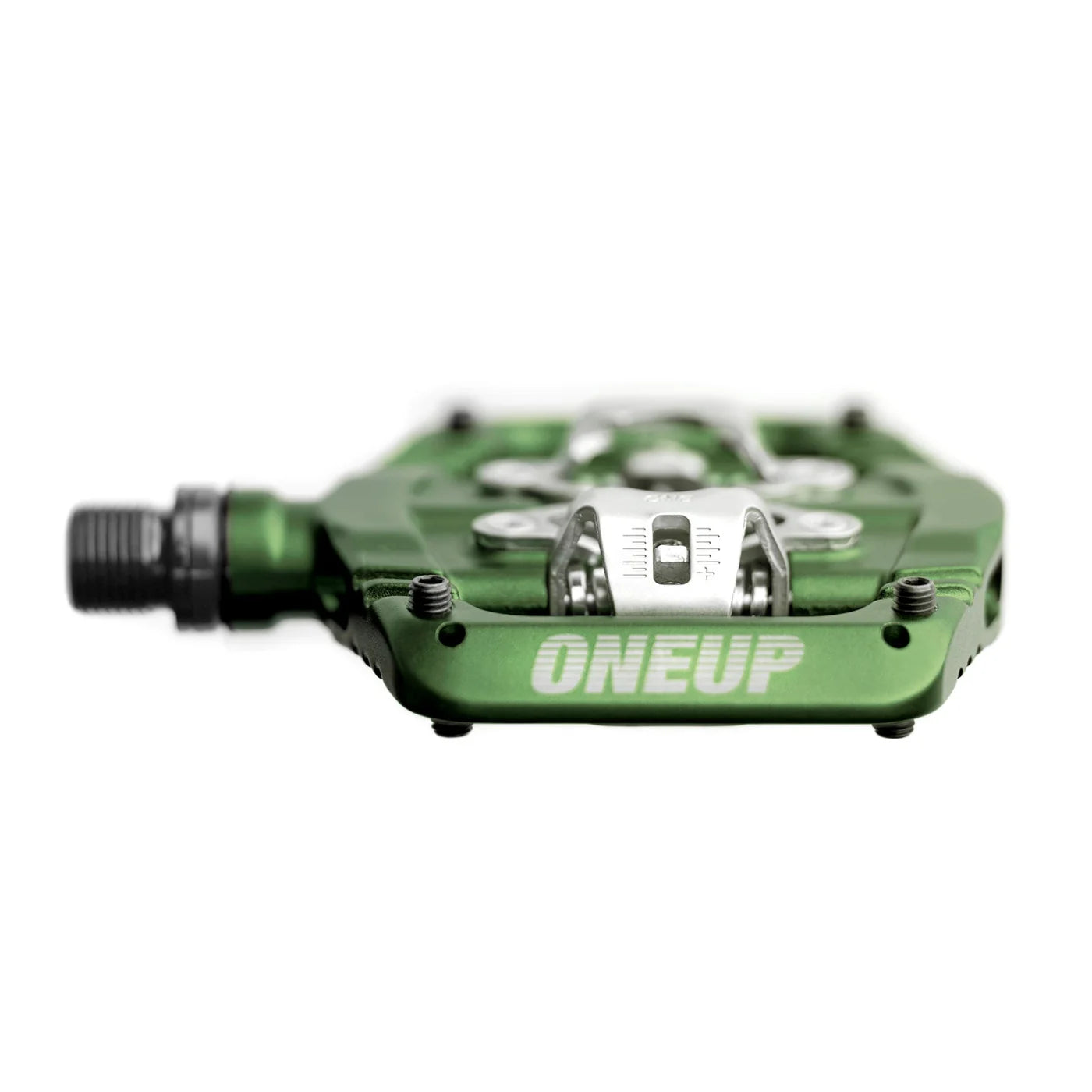 OneUp Clip MTB SPD Pedals - Dark Green