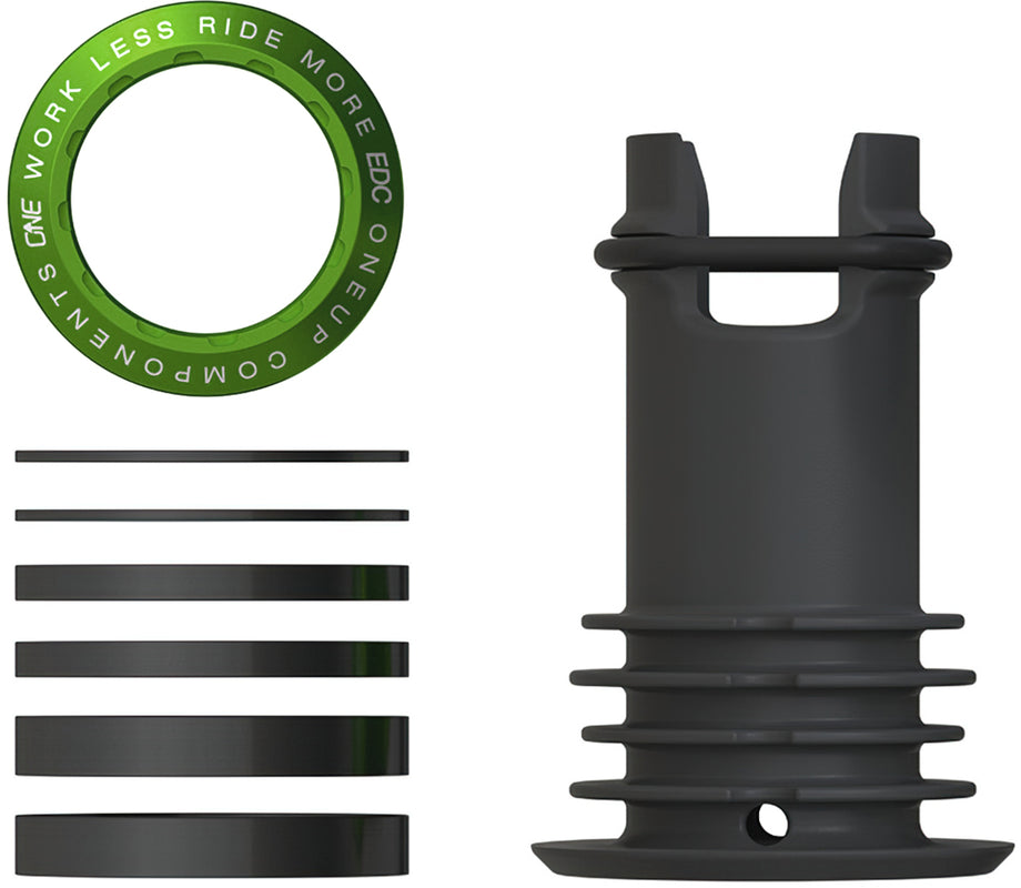 OneUp EDC Tool System Top Cap - Dark Green