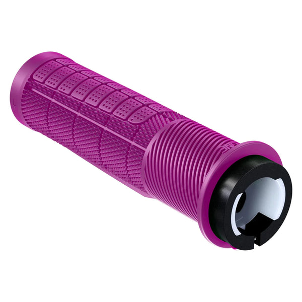 OneUp Thick LockOn MTB Grips Purple Cambria Bike