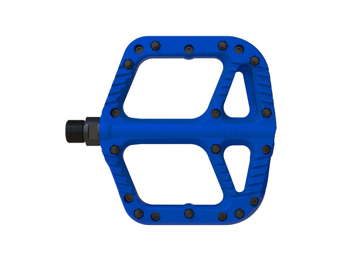 OneUp Comp Platform Pedals - Blue - Blem
