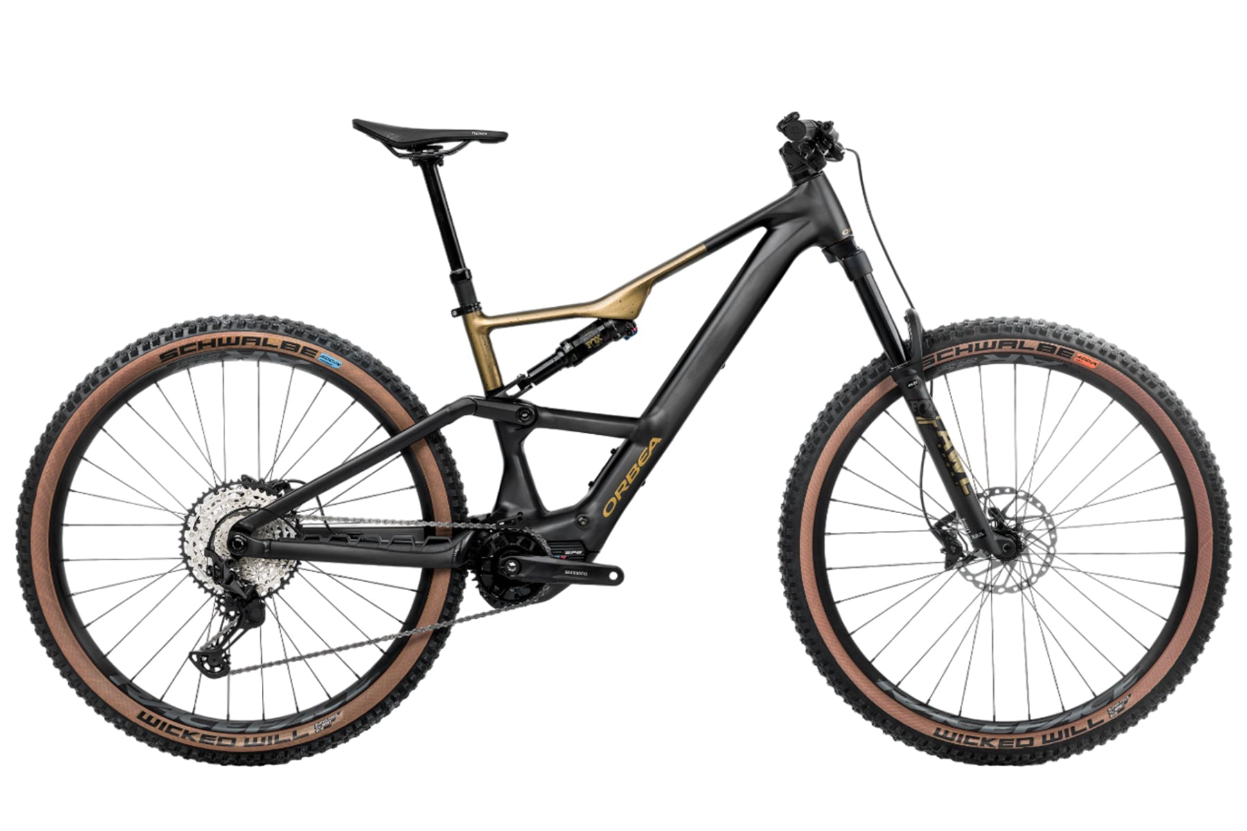 Orbea Rise SL H20 630W 20mph - Diamond Black-Splash Olive Green