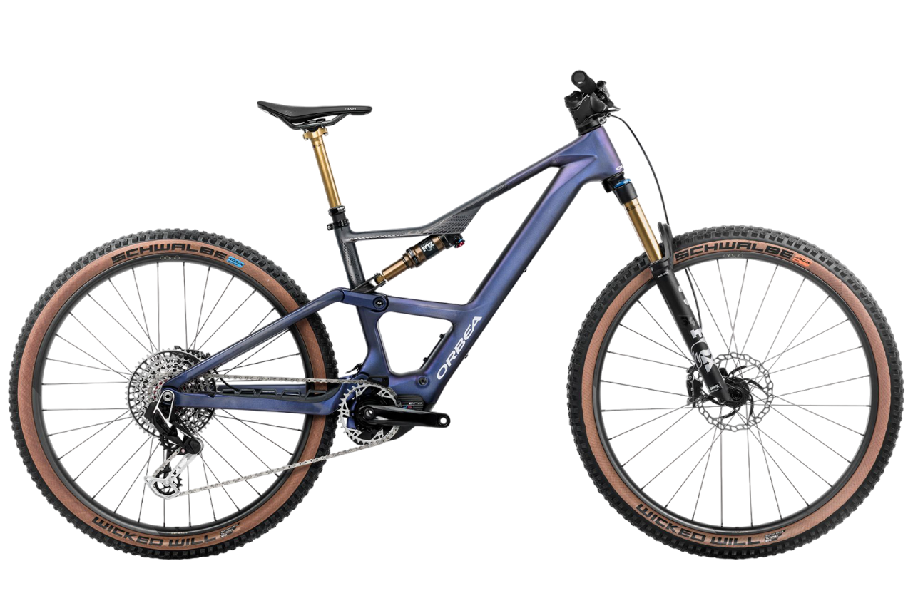 Orbea Rise SL M10 630W 20mph - Tanzanite Carbon View-Carbon Raw Orbea Rise SL M10 630W 20mph - Tanzanite Carbon View-Carbon Raw