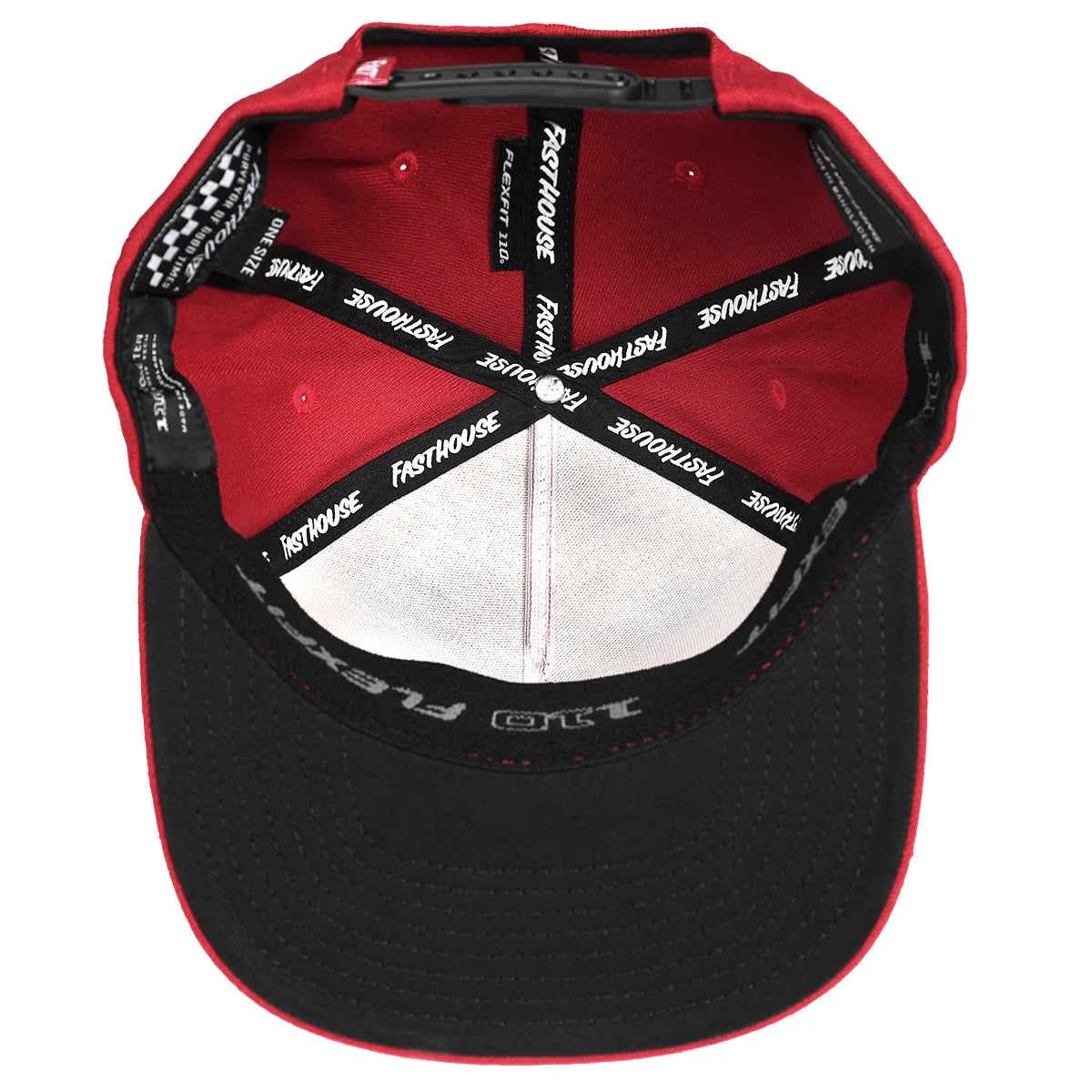 Fasthouse Origin Hat - Red