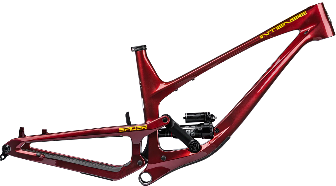 Intense Spider Frame + Shock - Oxblood - 2026 – Cambria Bike