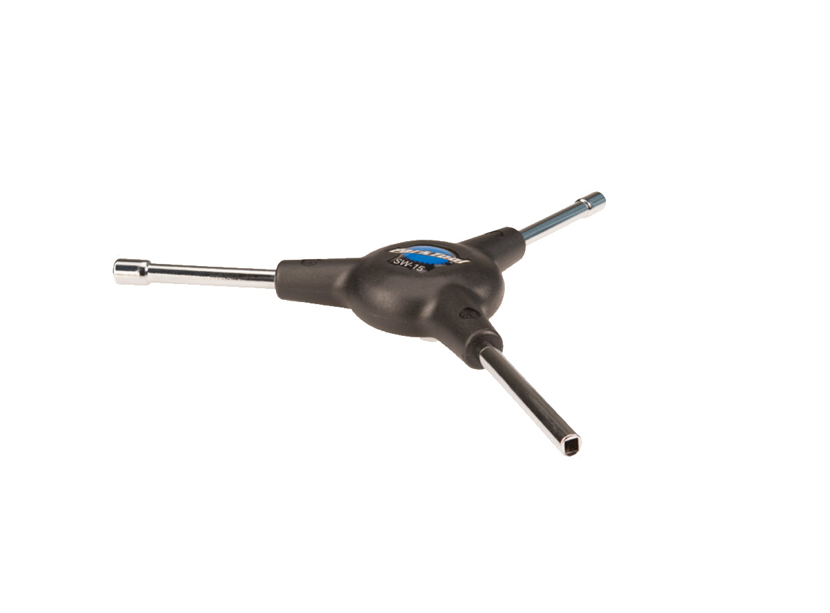 Park Tool 3-Way Internal Nipple Spoke Wrench SW-15 – Cambria Bike
