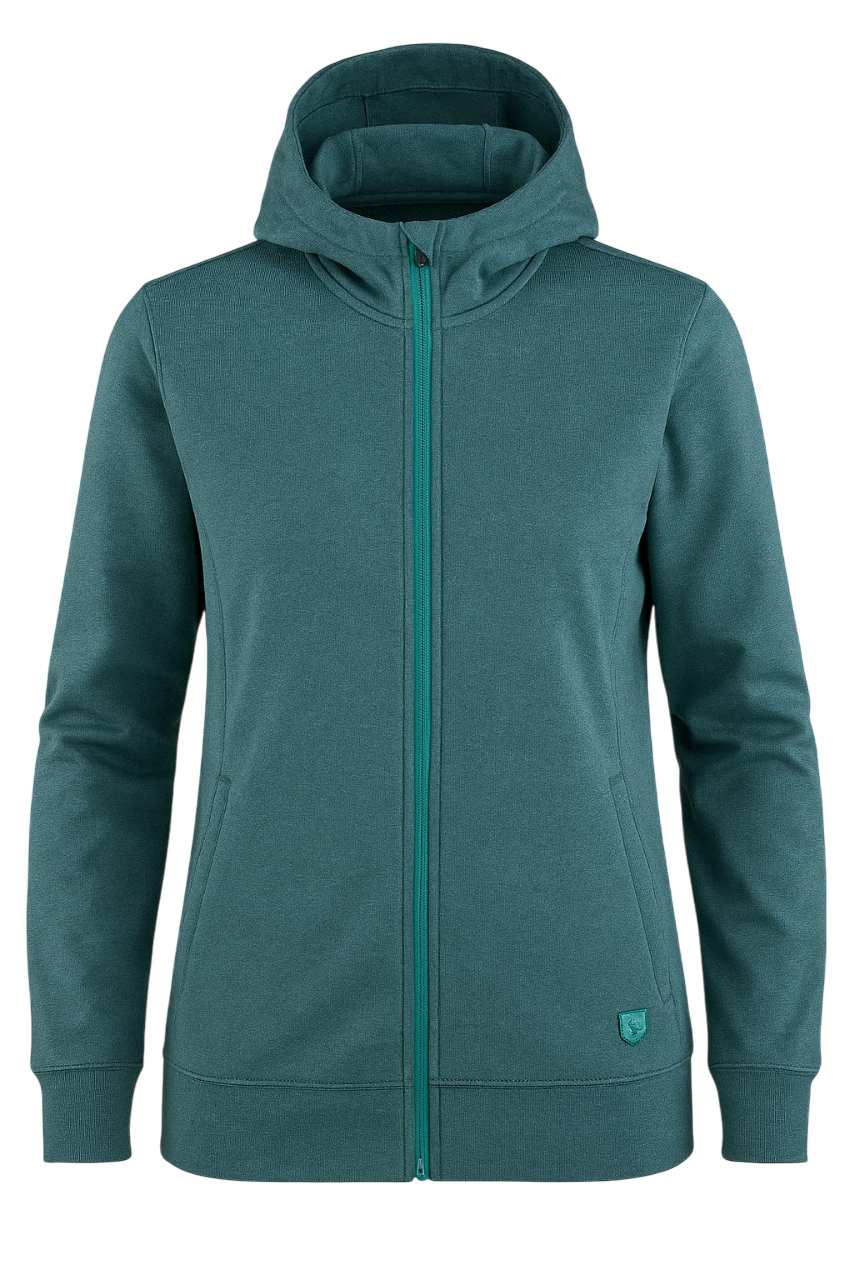 Pearl Izumi Trail Hoodie - Womens - Spruce-Malachite
