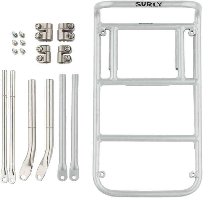 Surly 8-Pack Rack 2.0 Front Rack - Silver