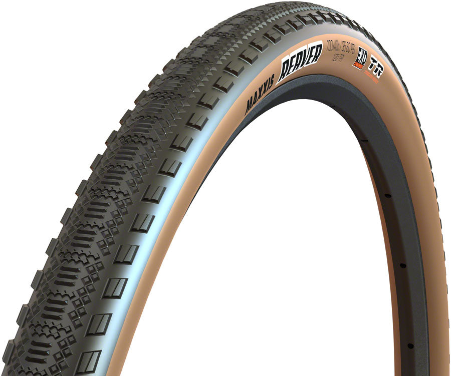 gravel bike tires 700c Maxxis Reaver - 700 x 40 - Tubeless - Tan - EXO