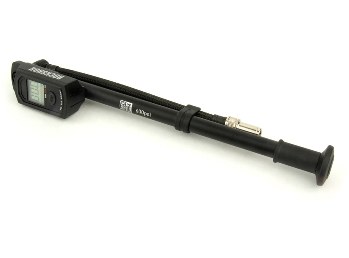 RockShox High Pressure Digital Fork/Shock Pump - 600 psi - Black