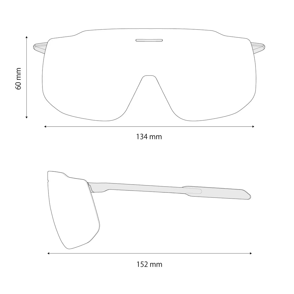 Shimano S-Phyre Sl RS Sunglasses - Road Lens - Black Sapphire