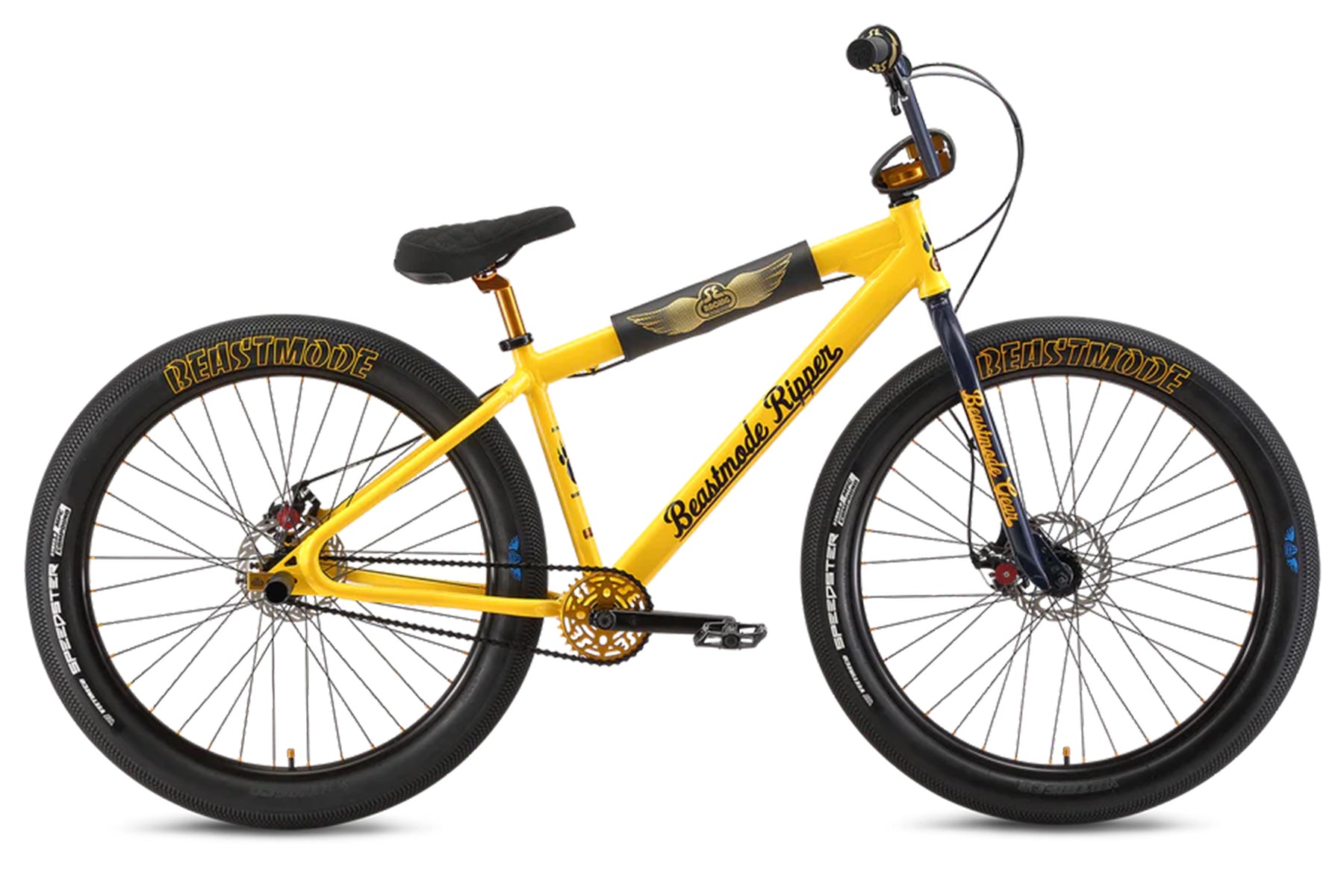 SE Bikes Big Ripper Speedster Yellow Black Replacement Custom BMX SE Bikes Big Ripper Speedster Yellow Black Replacement Custom BMX