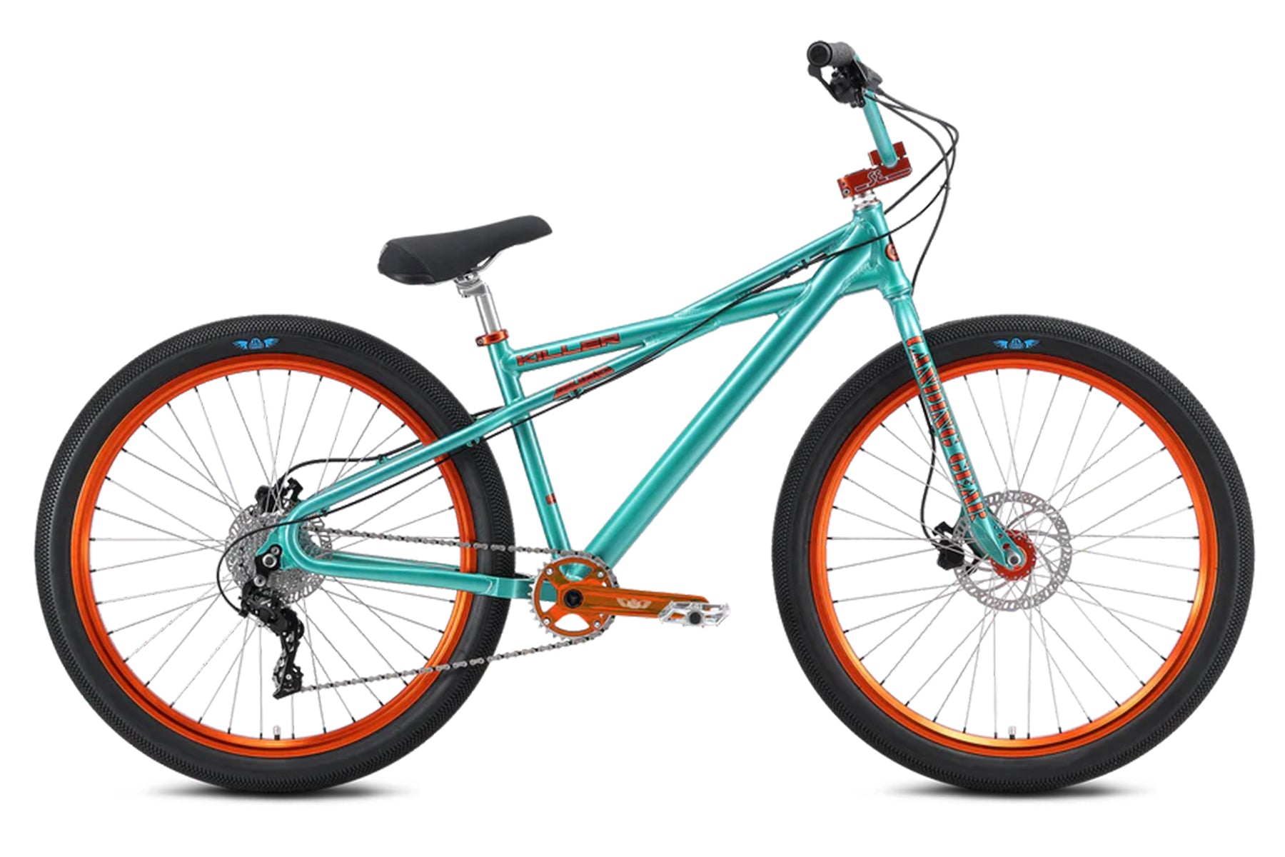 quad monsters SE Bikes Killer Quad 27.5 - Electric Aqua Marine