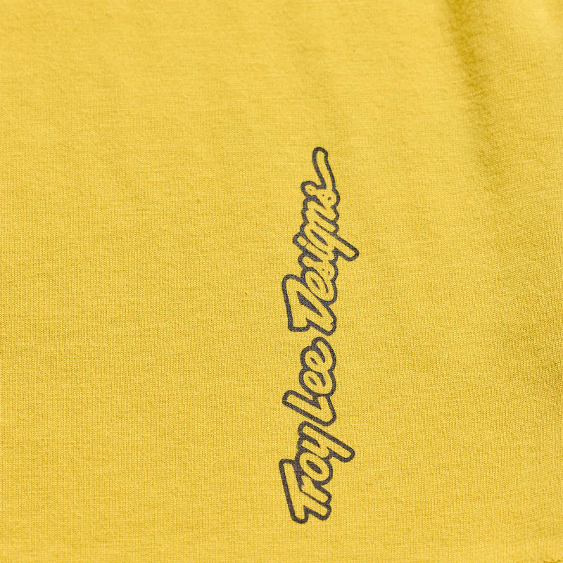 Troy Lee Designs Stripes Short Sleeve Tee - Butter