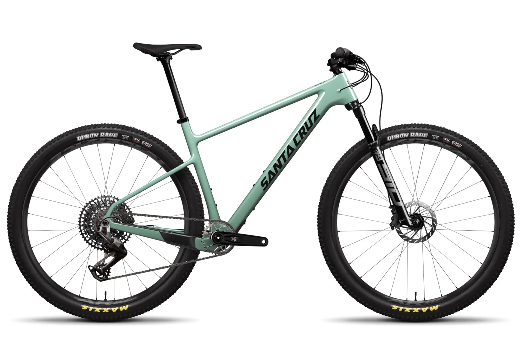 carbon mountainbike 29 Santa Cruz Highball 90, Gloss Light Teal / XL