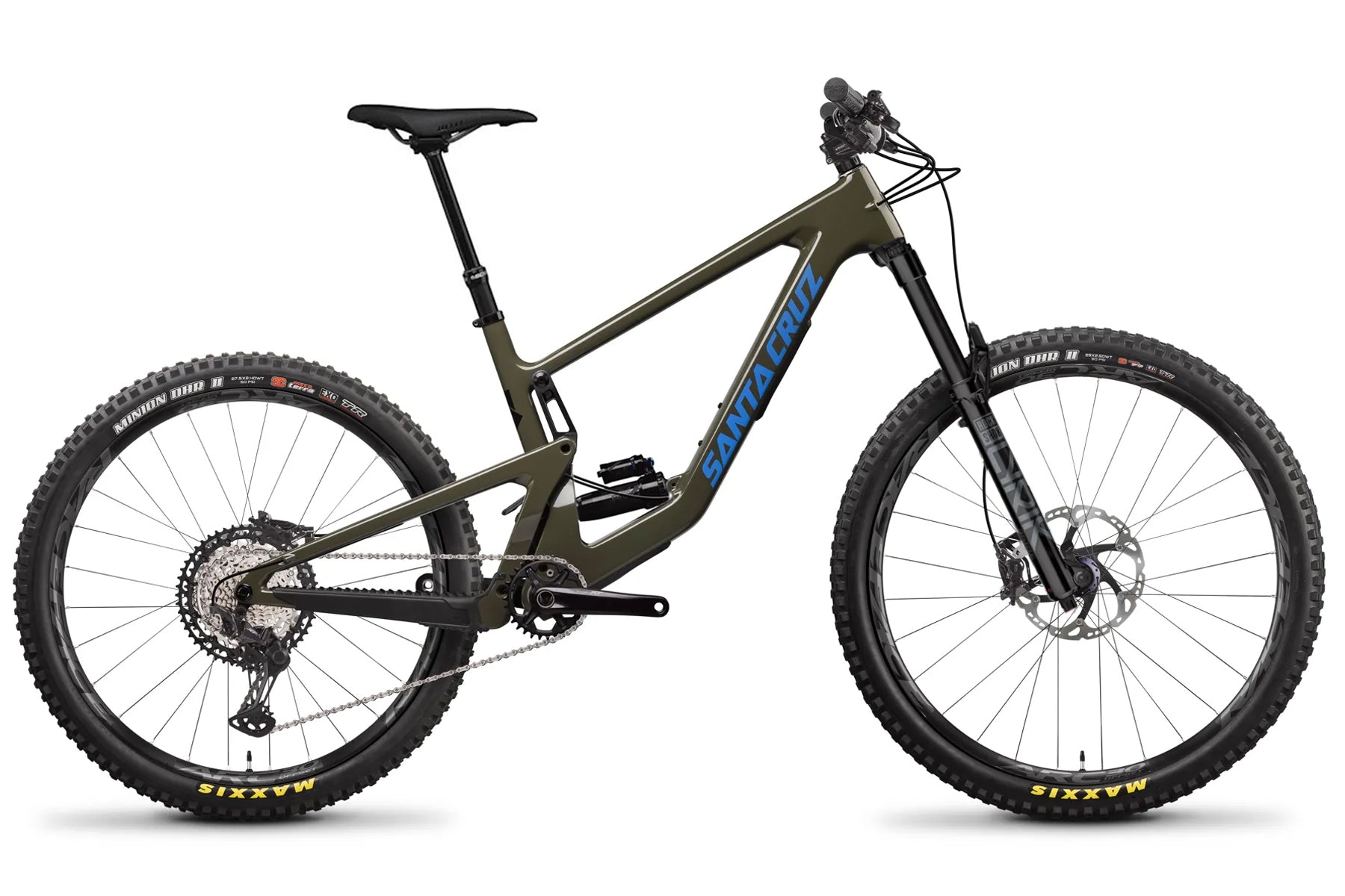 tamuSanta Cruz Bronson 4 Lサイズ S-kit Santa Cruz Bronson 4.0 Carbon MX - XT Kit - Gloss Moss – Cambria Bike