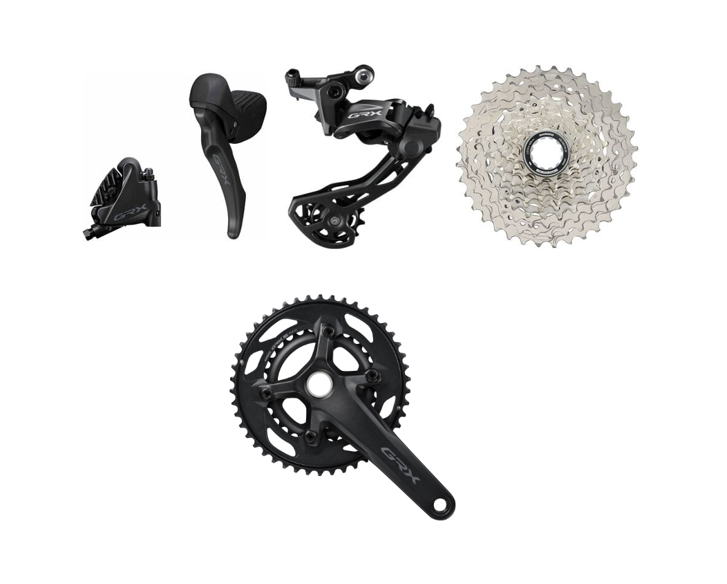 Shimano GRX RX610 12 Spd Double Groupset - 11-36t