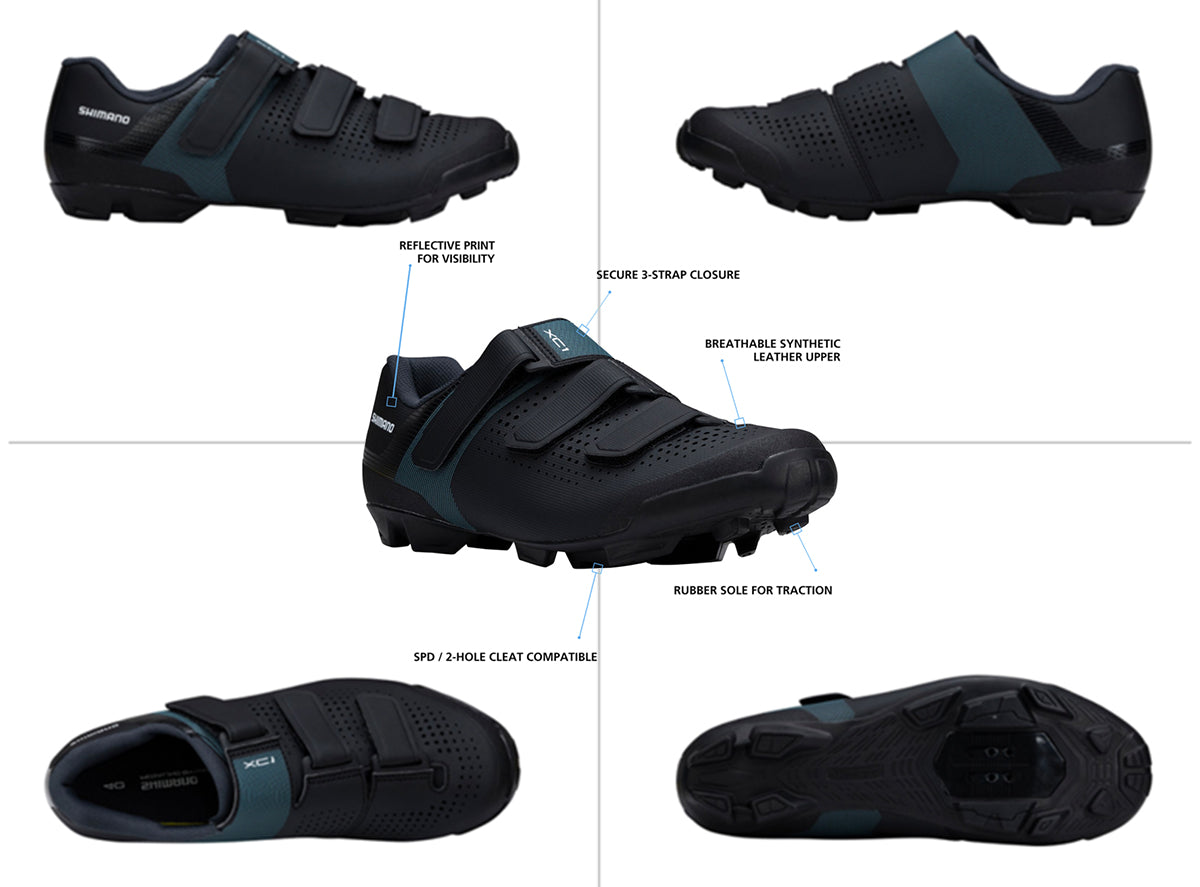 Shimano XC100W MTB Shoe - Womens - Black