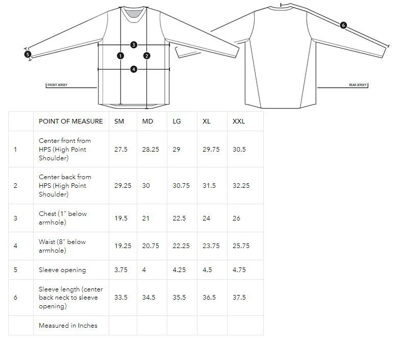 Troy Lee Designs Skyline Long Sleeve Ride Tee - P&W - Melon