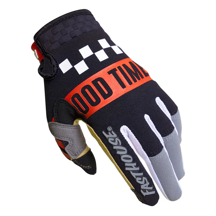 Fasthouse Speed Style Domingo Glove - Youth - Gray-Black