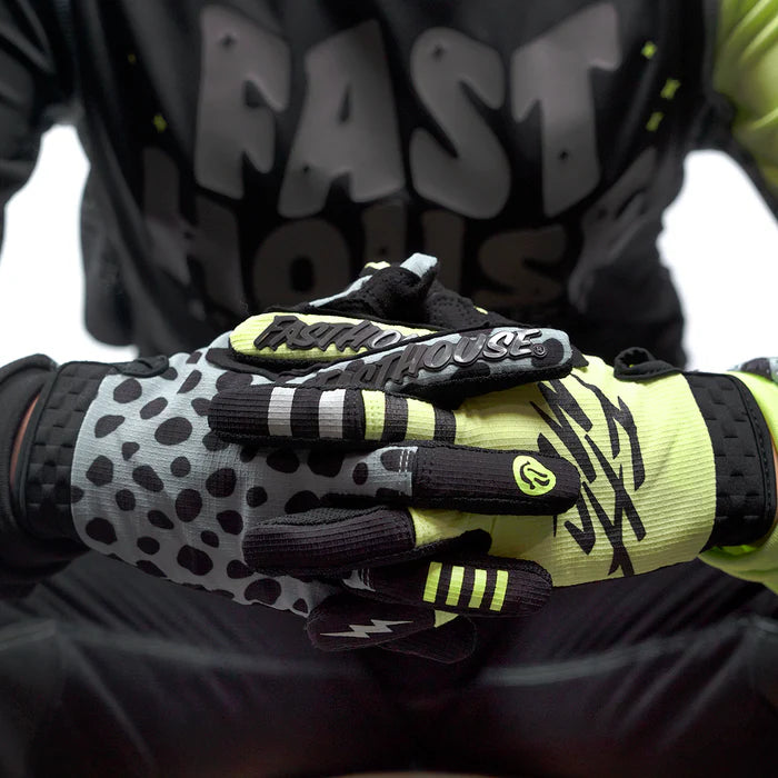 Fasthouse Speed Style Zenith Glove - Youth - Skyline-Party Lime