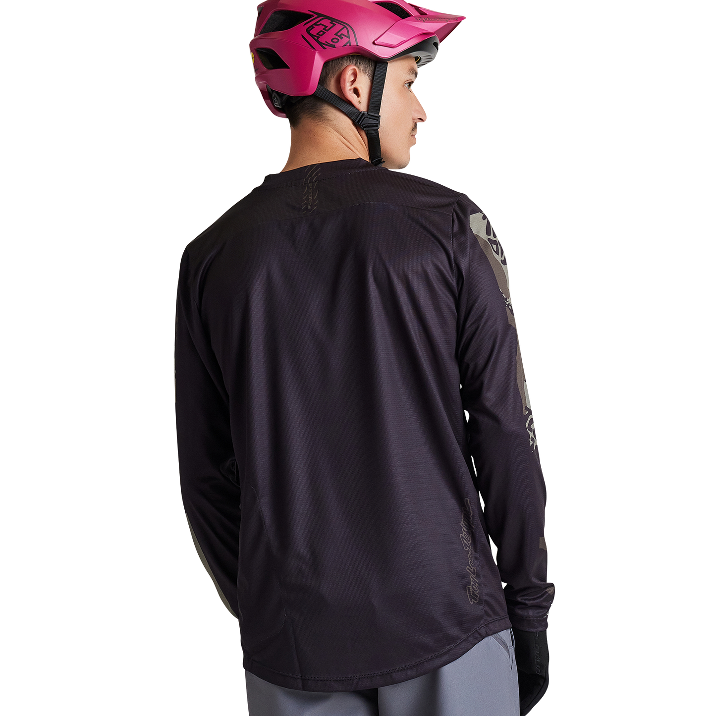Troy Lee Designs Flowline Long Sleeve MTB Jersey - Confined - Black