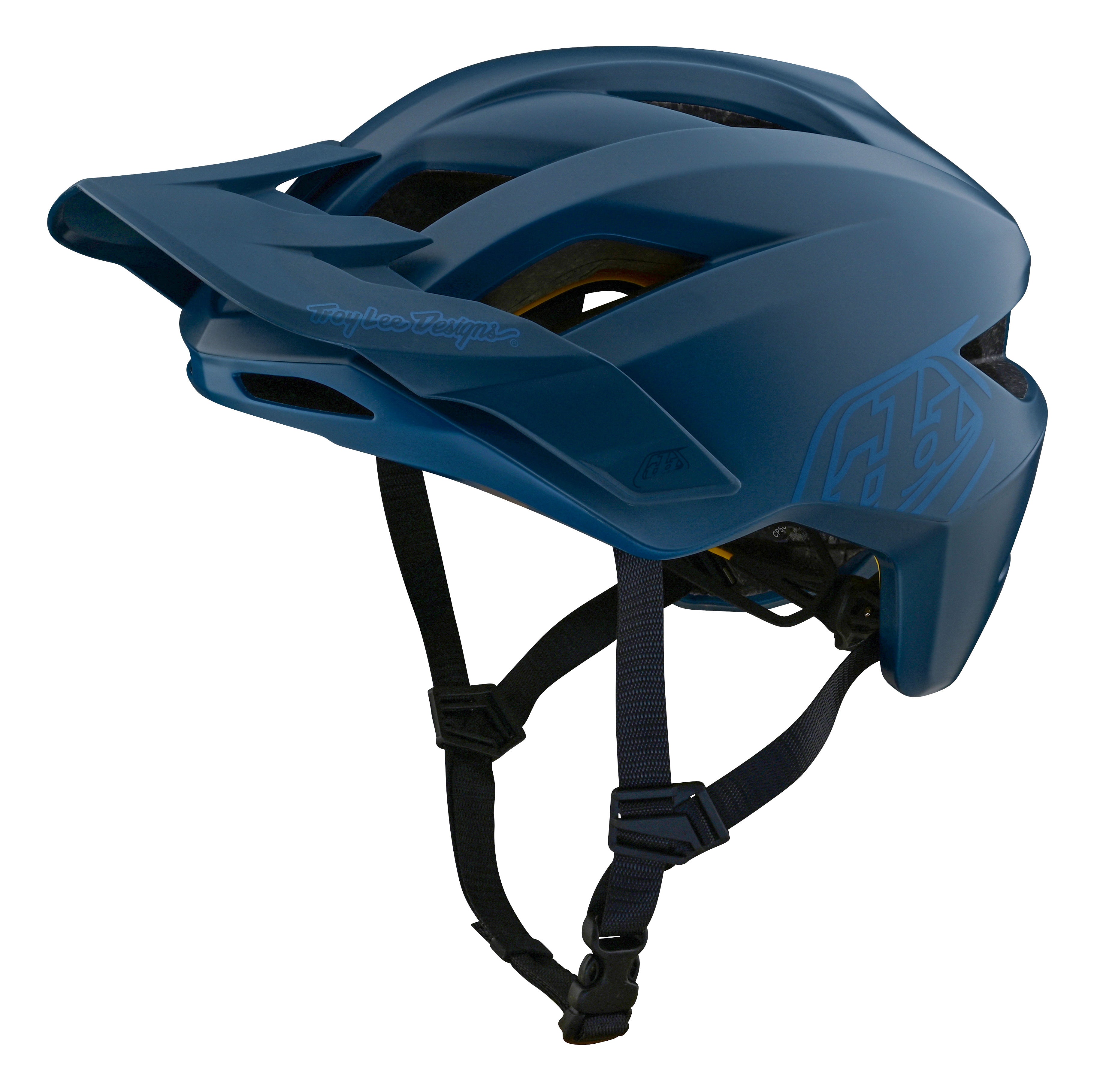 Troy Lee Designs Flowline MTB Helmet with MIPS - Point - Dark Indigo –  Cambria Bike