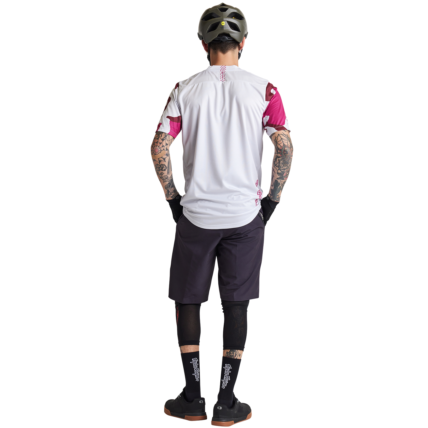 Troy Lee Designs Flowline Short Sleeve MTB Jersey - Confined - Mist