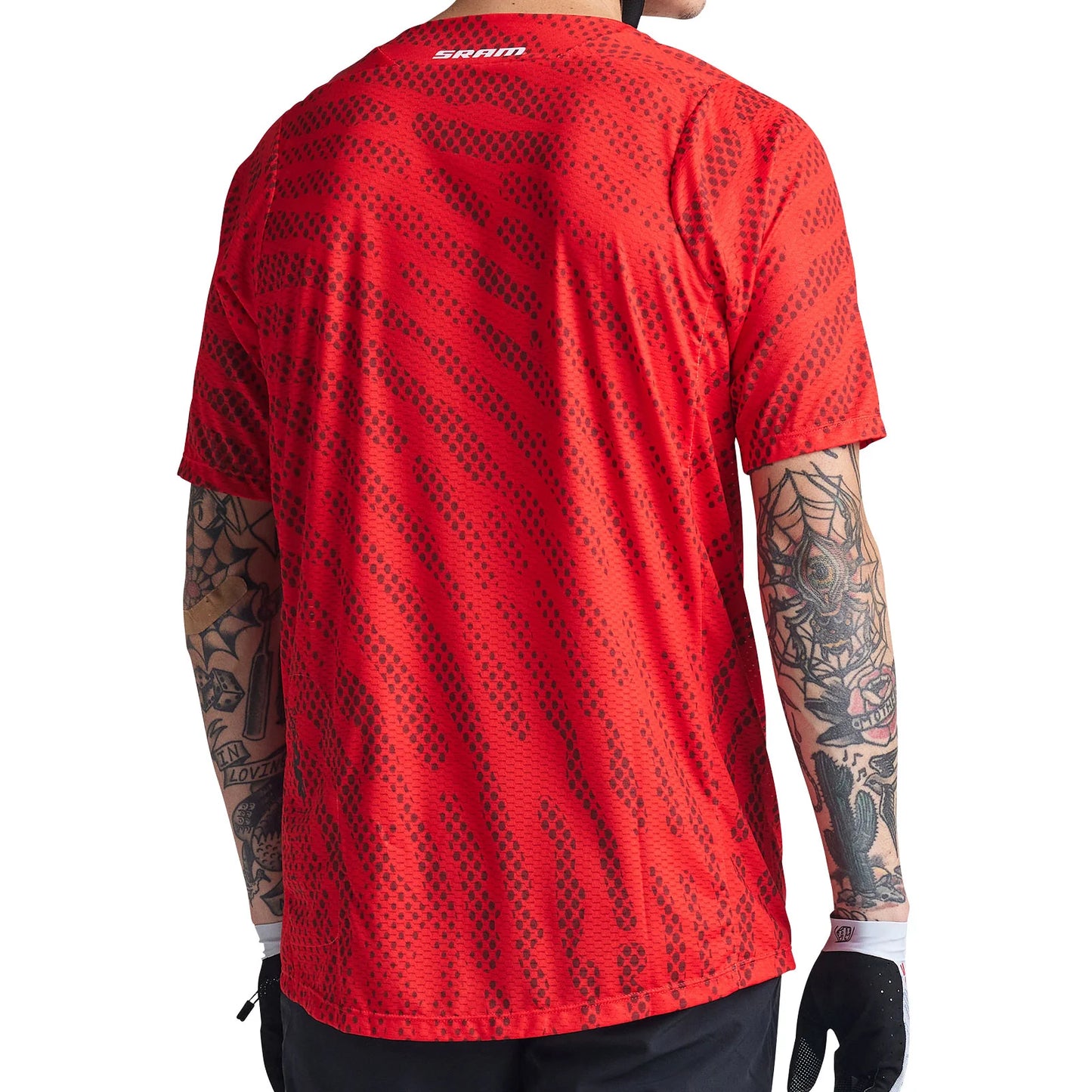 Troy Lee Designs Skyline Air Short Sleeve MTB Jersey - SRAM Roots - Fiery Red