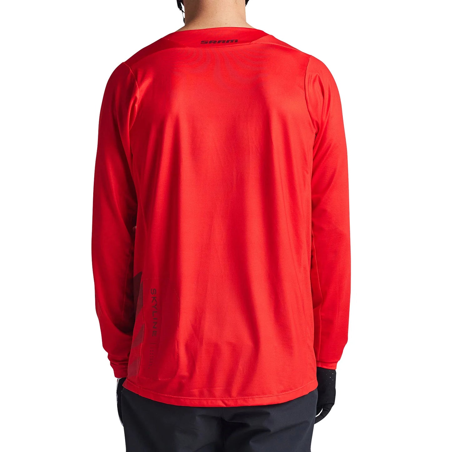 Troy Lee Designs Skyline Long Sleeve MTB Jersey - SRAM Eagle One - Fiery Red