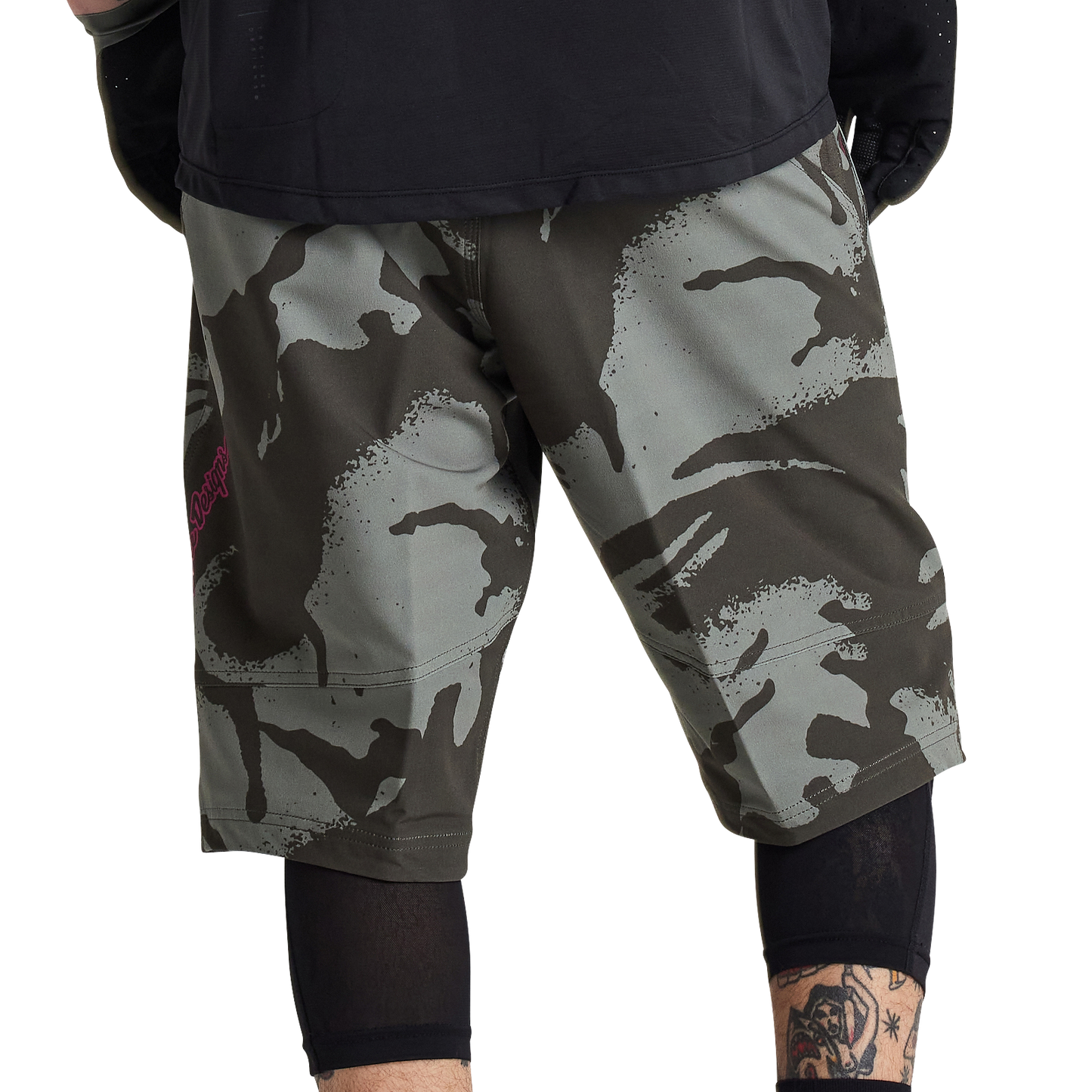 Troy Lee Designs Skyline MTB Short with Liner - Shadow Camo - Olive