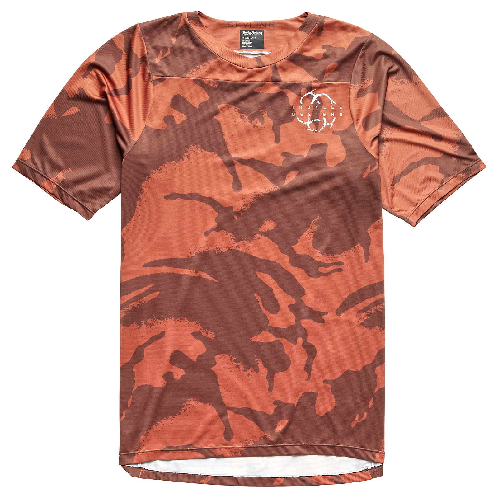 Troy Lee Designs Skyline Short Sleeve MTB Jersey Shadow Camo