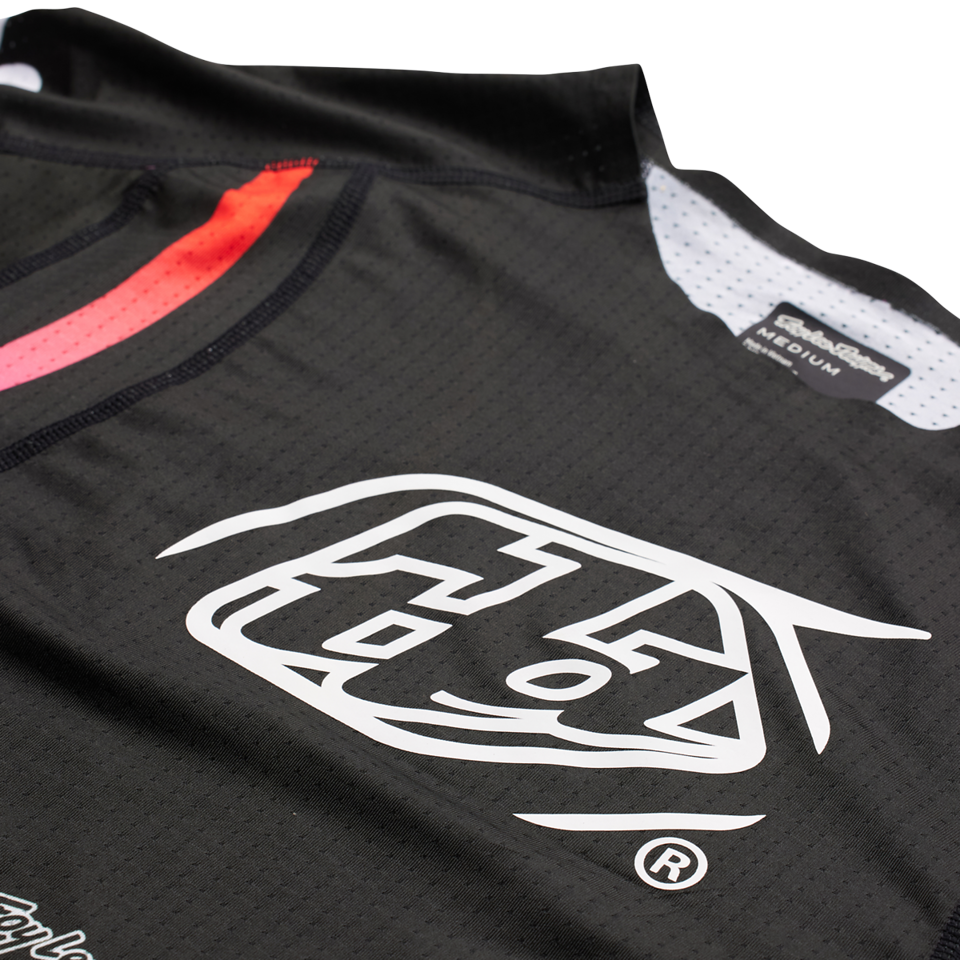 Troy Lee Designs Sprint Ultra Long Sleeve MTB Jersey - Pinned - Black