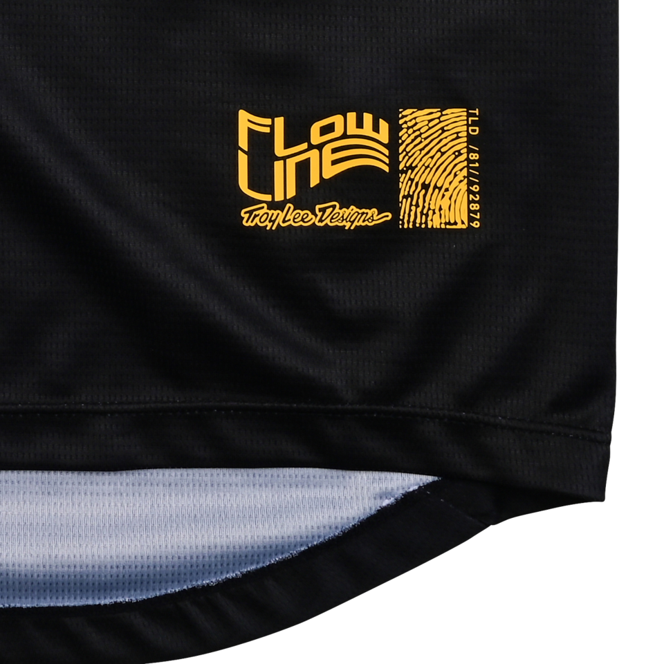 Troy Lee Designs Flowline Long Sleeve MTB Jersey - Youth - Aircore - Black