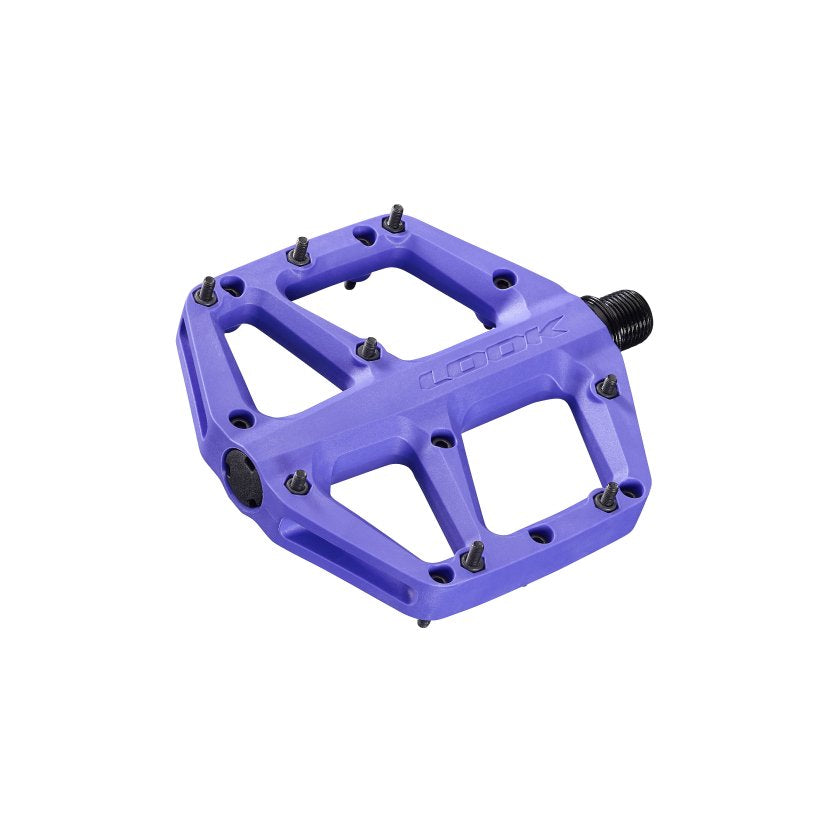 purple flat pedals LOOK Trail Fusion Pedals