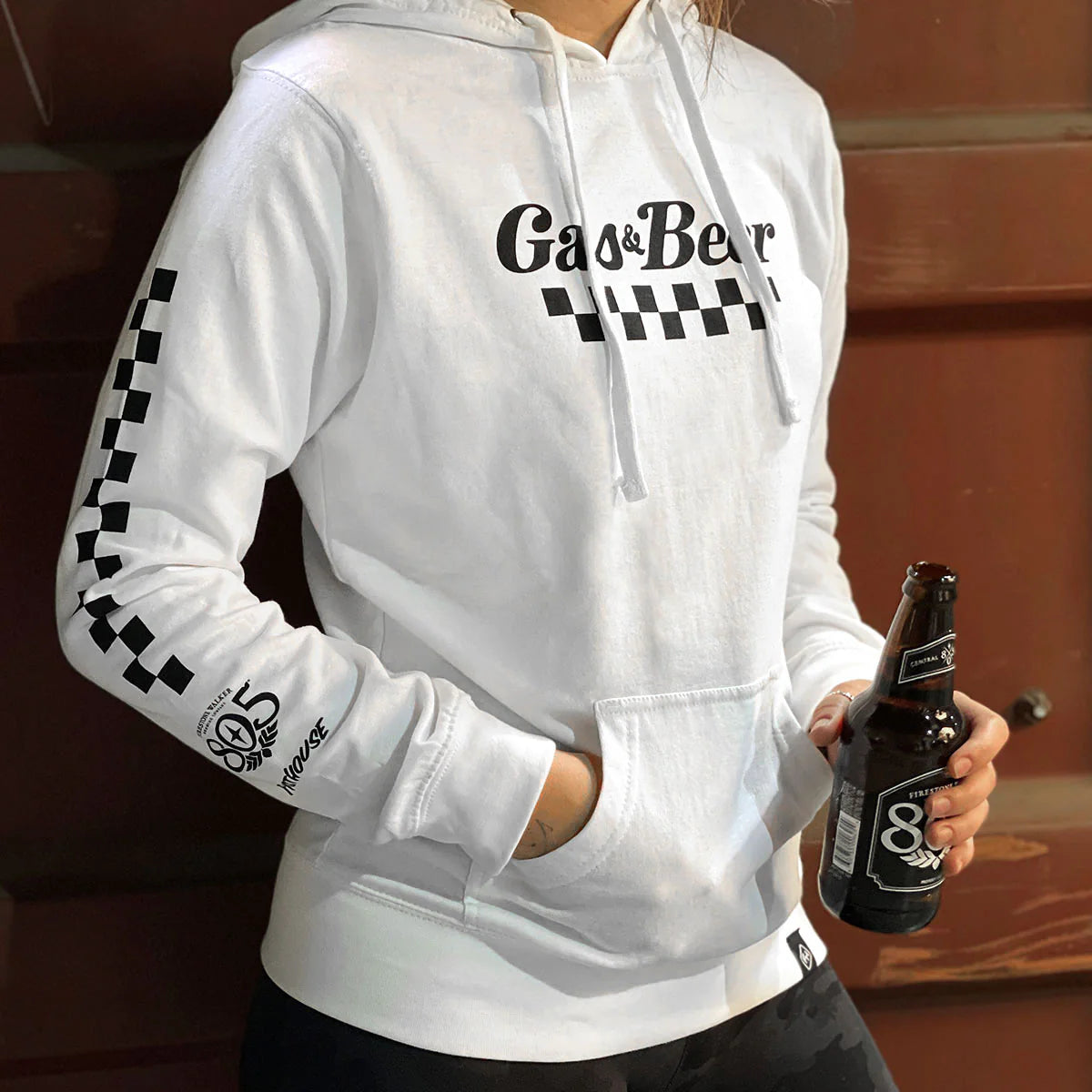 Fasthouse 805 Tavern Hooded Pullover - Womens - White