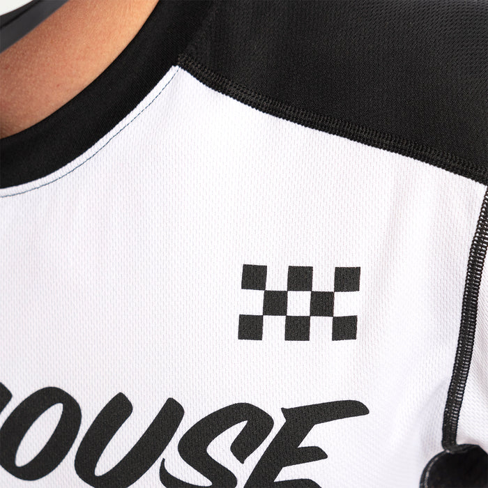 Fasthouse USA Grindhouse Factor Jersey - Youth - White-Black