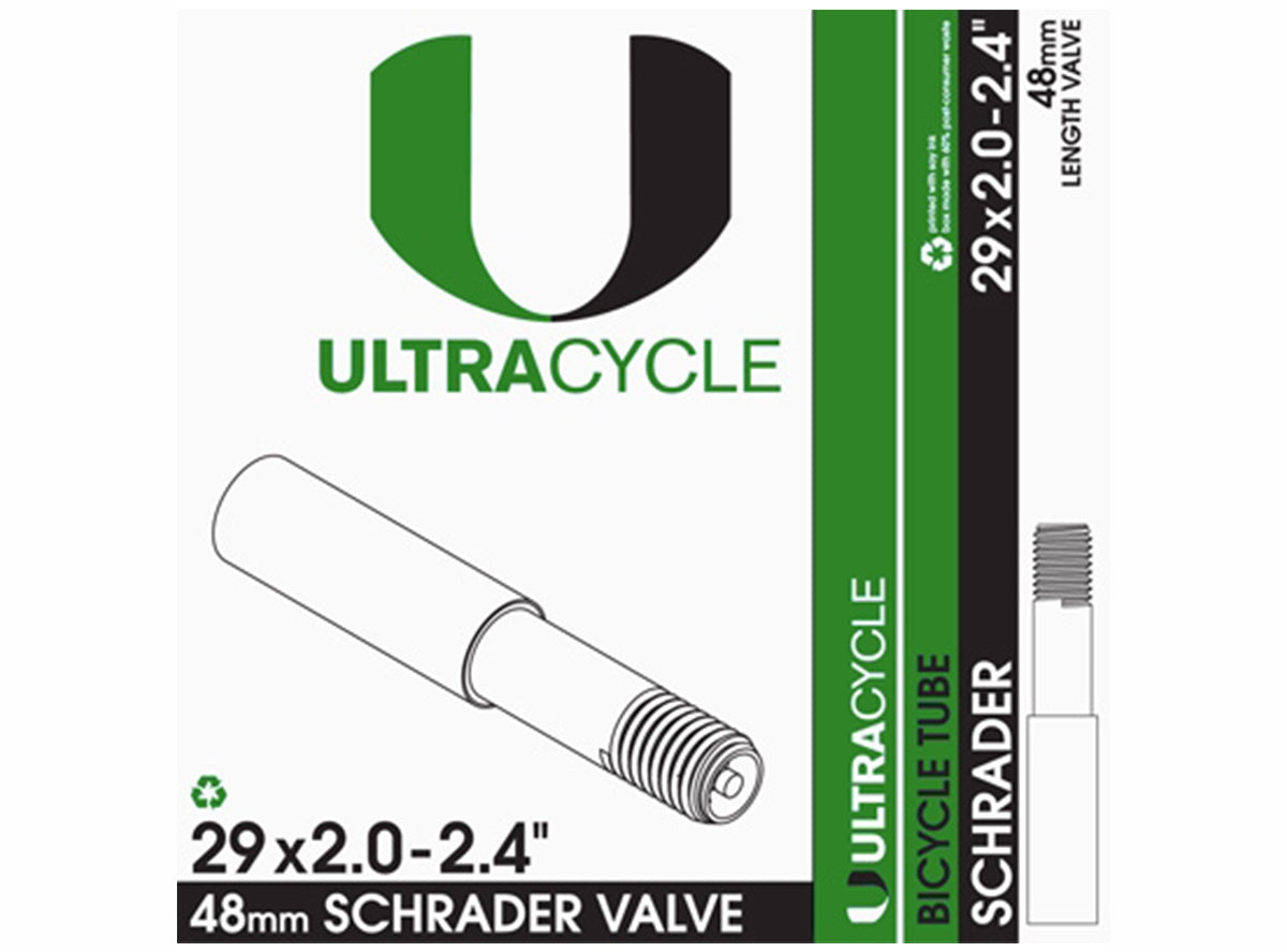 Ultracycle Schrader Valve Tubes - 29"