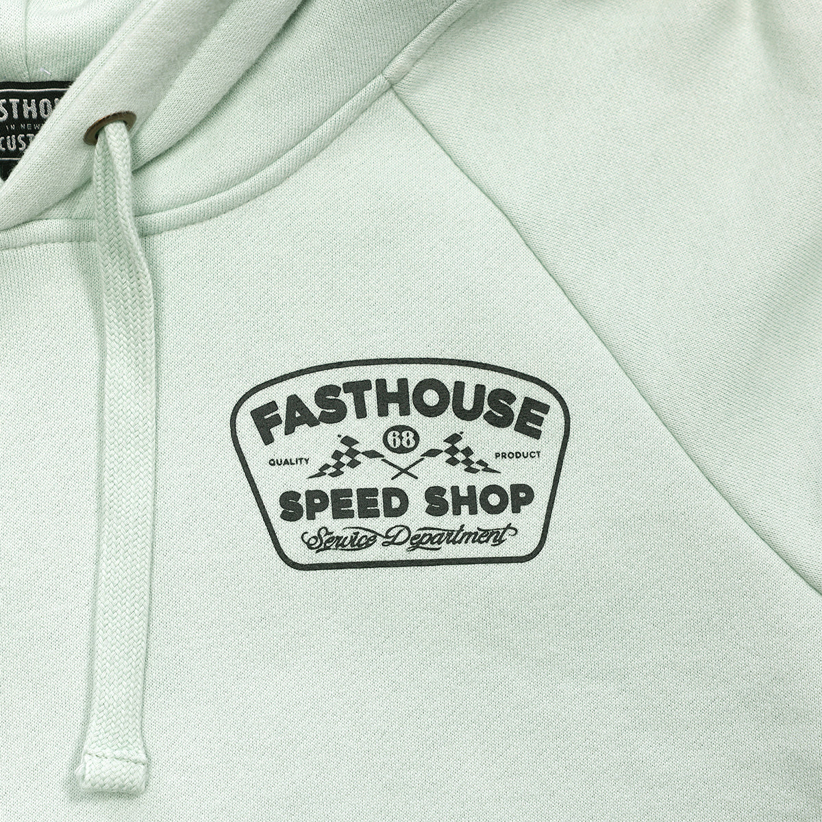 Fasthouse Wedged Hooded Pullover - Womens - Mint