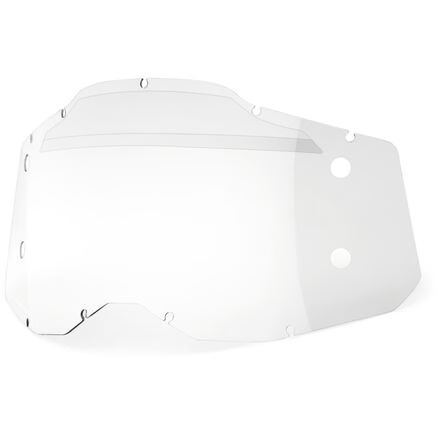 100% Racecraft 2/Accuri 2/Strata 2 Forecast Replacement Lens - Clear
