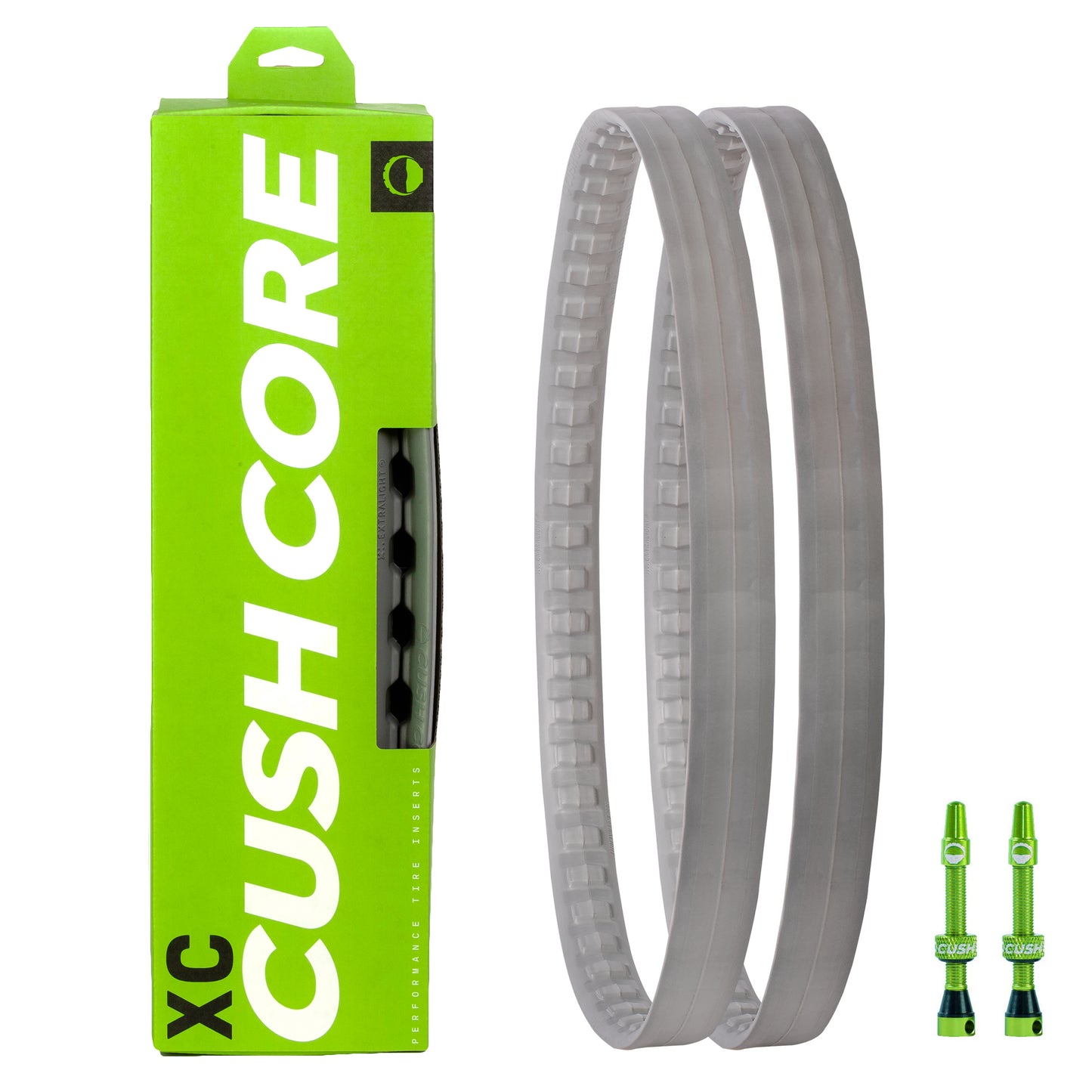 CushCore XC Tire Inserts - Set - Inc 2 Tubeless Valves