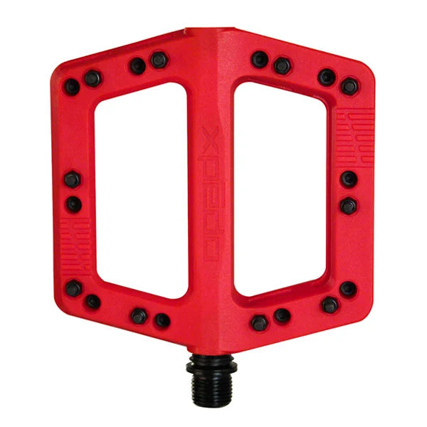 Xpedo Felix Flat Pedals - Red