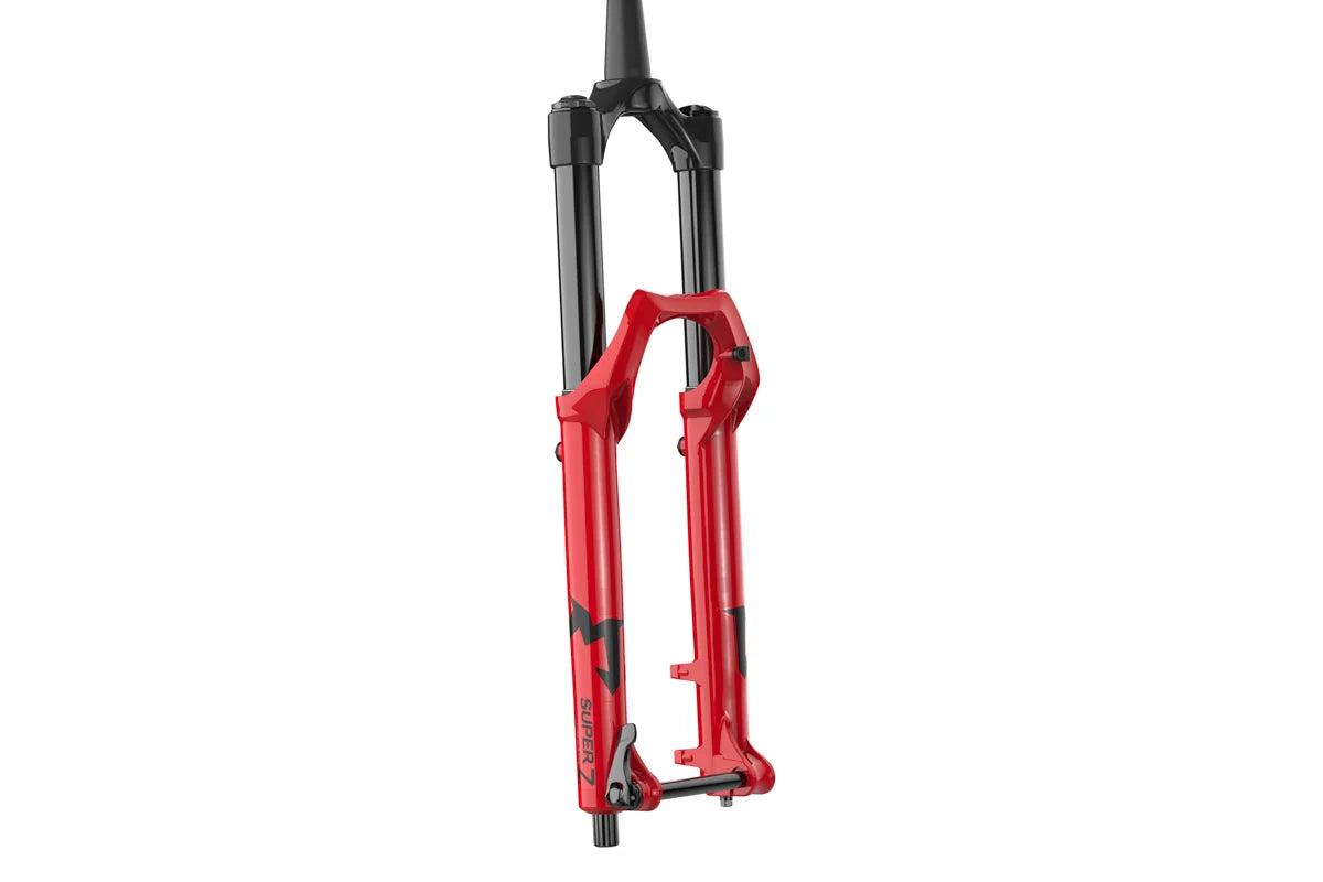 Marzocchi Super Z 180 29 15QRx110 - Gloss Red-Clear Logo – Cambria Marzocchi Super Z 180 29 15QRx110 - Gloss Red-Clear Logo – Cambria