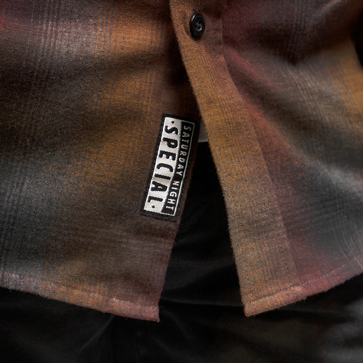 Fasthouse Saturday Night Special Flannel Shirt - Youth - Dusk