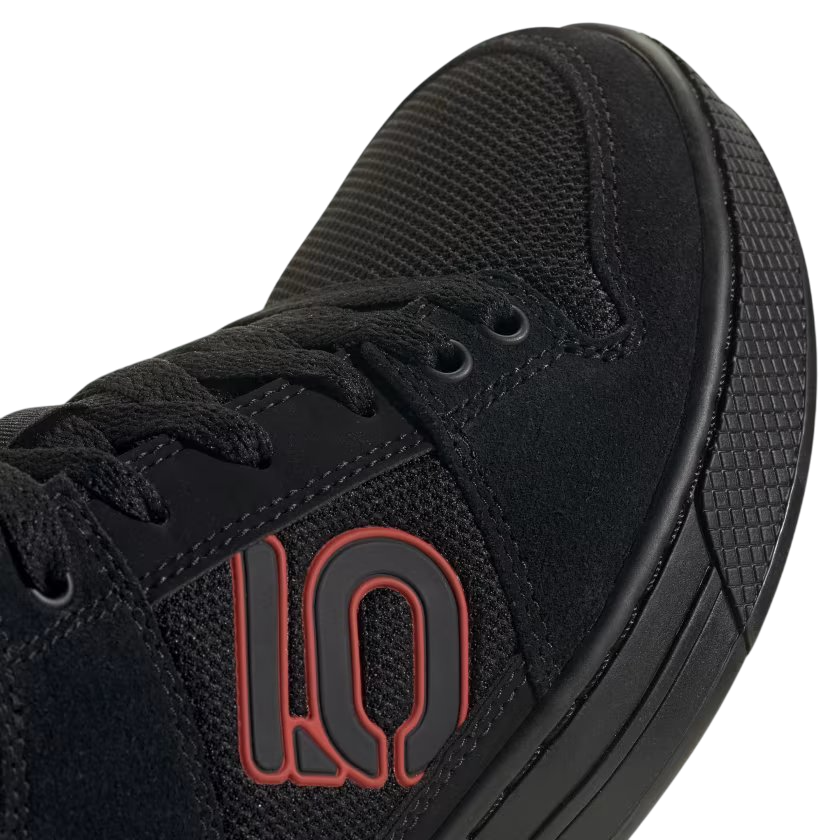 Five Ten Freerider Flat Pedal Shoe - Core Black-Red-Gray Five