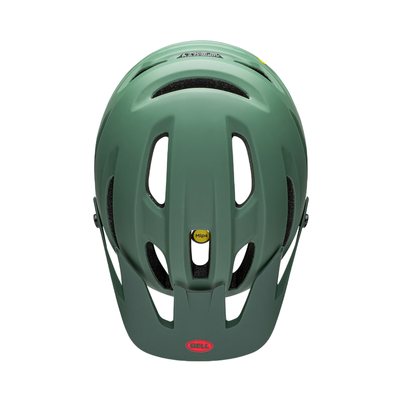 Bell 4Forty MIPS MTB Helmet - Matt Gloss Dark Green-Infrared